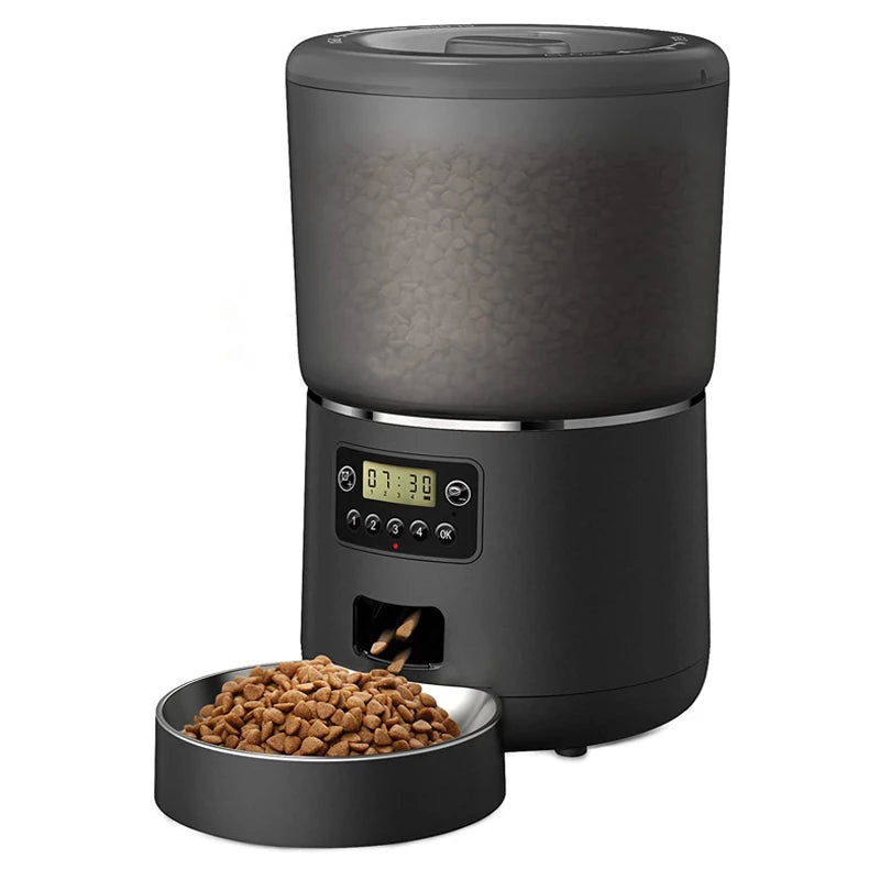 Distributeur automatique intelligent de nourriture 4L