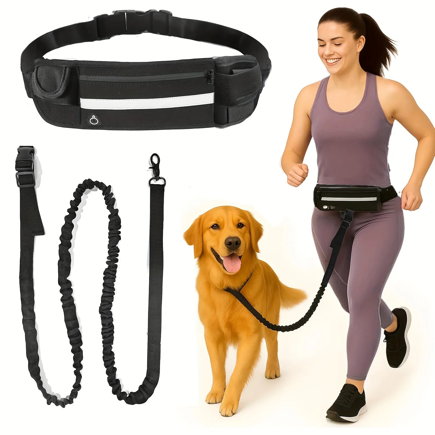 Laisse Mains Libres pour Chien